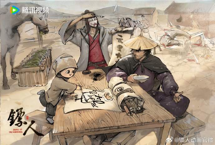 李连杰重返武打片 电影《镖人:风起大漠》定档大年初一(图3) 李连杰重返武打片 电影《镖人:风起大漠》定档大年初一(图3)