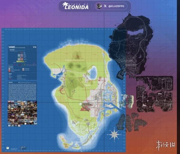 《GTA6》地图规模超大!玩家晒系列地图大小对比!(图3) 《GTA6》地图规模超大!玩家晒系列地图大小对比!(图3)