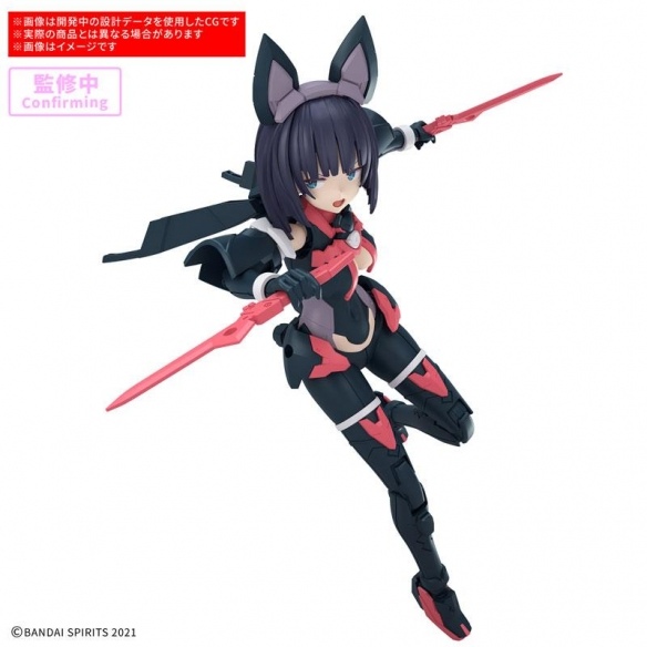 万代《组装少女轻作战》SIS-K00蜜可露露12月发售(图3)