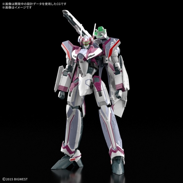 《超时空要塞Δ》HG 1/100 VF-31C 齐格飞模型即将发售(图5)