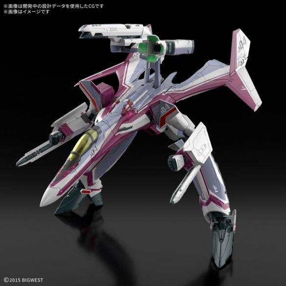 《超时空要塞Δ》HG 1/100 VF-31C 齐格飞模型即将发售(图6)