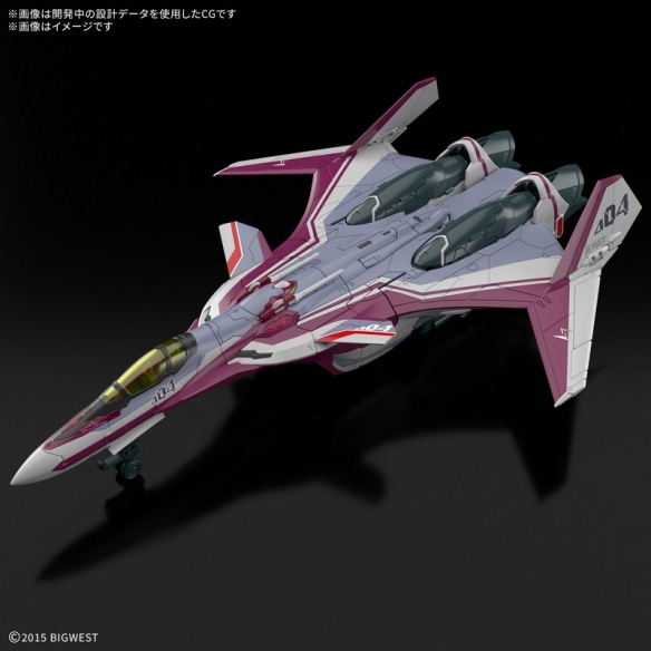 《超时空要塞Δ》HG 1/100 VF-31C 齐格飞模型即将发售(图7)