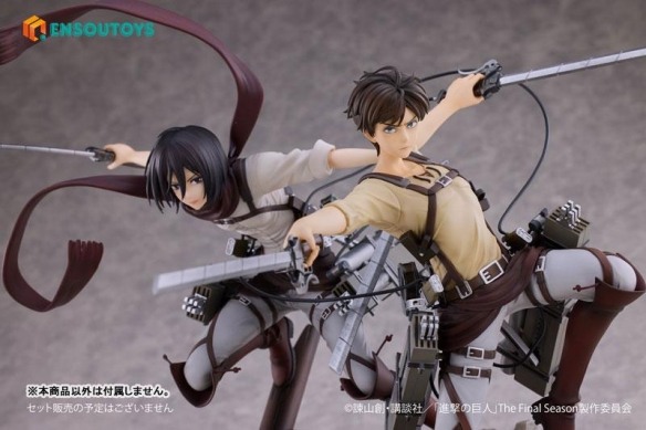ENSOUTOYS《进击的巨人》艾连·叶卡1/7比例模型手办(图4) ENSOUTOYS《进击的巨人》艾连·叶卡1/7比例模型手办(图4)