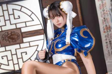 日本小姐姐COS《街头霸王》春丽：神级肉腿太顶了！ - 知音漫境