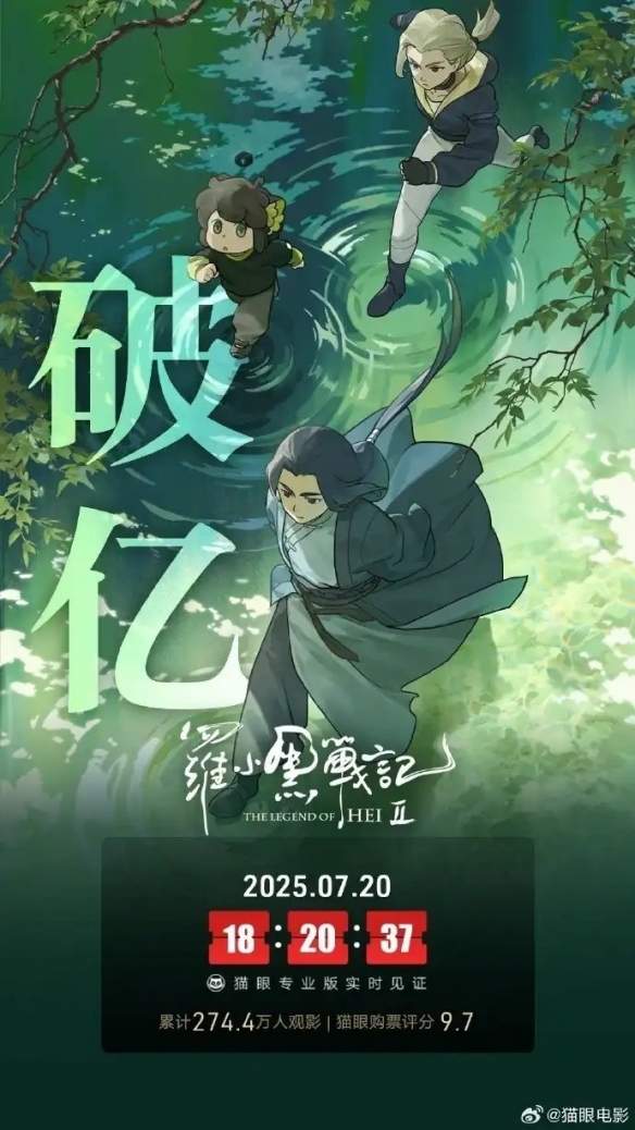 《黑神话》杨奇盛赞《罗小黑战记2》称其为动画新标杆(图2)