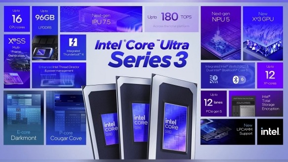 专为掌机打造!英特尔正式发布Core Ultra G3处理器(图2) 专为掌机打造!英特尔正式发布Core Ultra G3处理器(图2)