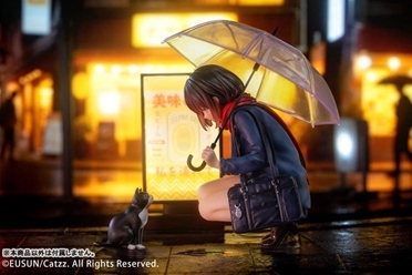 EUSUN《Catzz原创系列》雨天·邂逅手办 明年4月发售 - 知音漫境