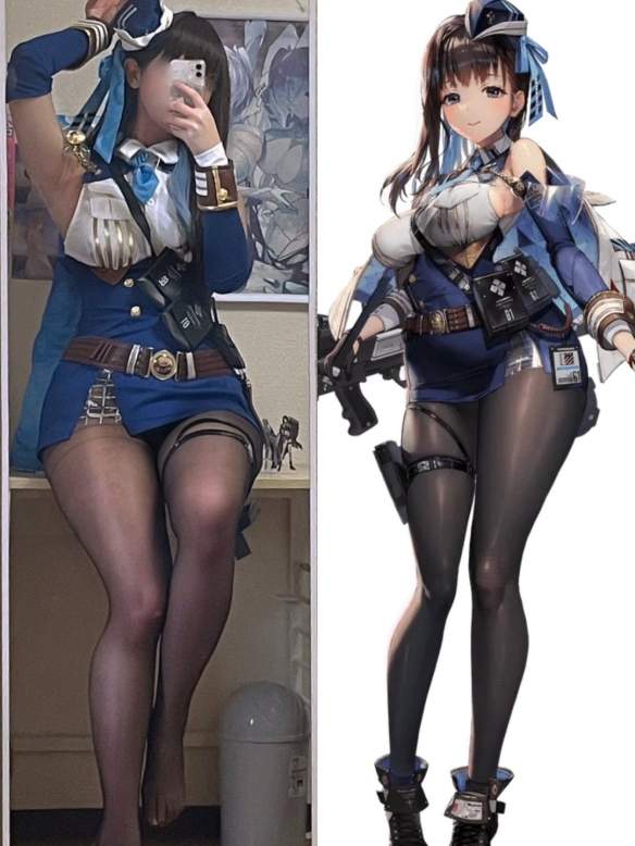 一个比一个性感!女画师“COS自己画的角色”掀起风潮(图3) 一个比一个性感!女画师“COS自己画的角色”掀起风潮(图3)
