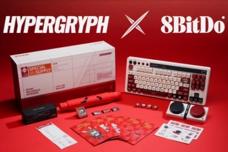 鹰角网络×八位堂Retro 87复古键盘新春周边套装发布 - 知音漫境