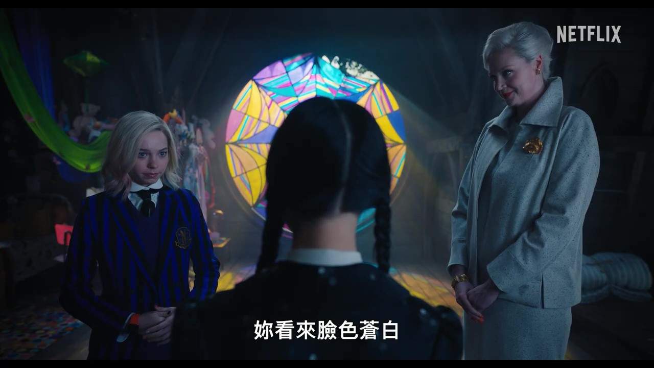 《亚当斯一家》衍生剧《星期三》正式预告 11月23日播出(图4) 《亚当斯一家》衍生剧《星期三》正式预告 11月23日播出(图4)