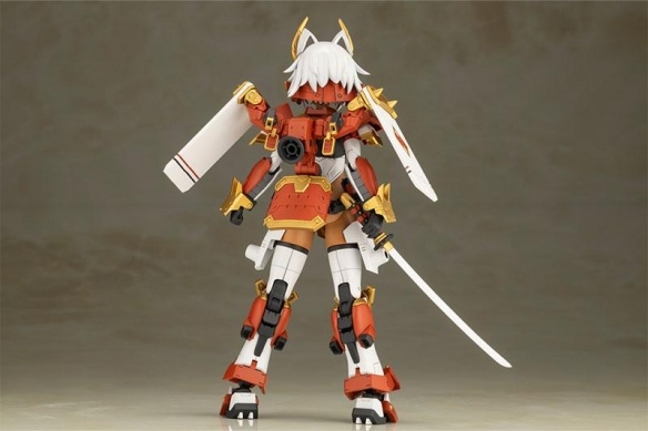 寿屋推出《机甲少女 Frame Arms Girl》信玄组装模型(图3)