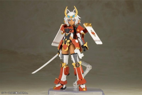 寿屋推出《机甲少女 Frame Arms Girl》信玄组装模型(图1)
