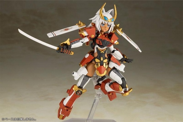 寿屋推出《机甲少女 Frame Arms Girl》信玄组装模型(图4)