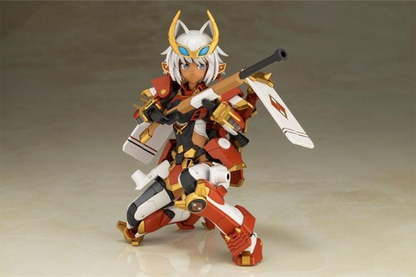 寿屋推出《机甲少女 Frame Arms Girl》信玄组装模型(图5)