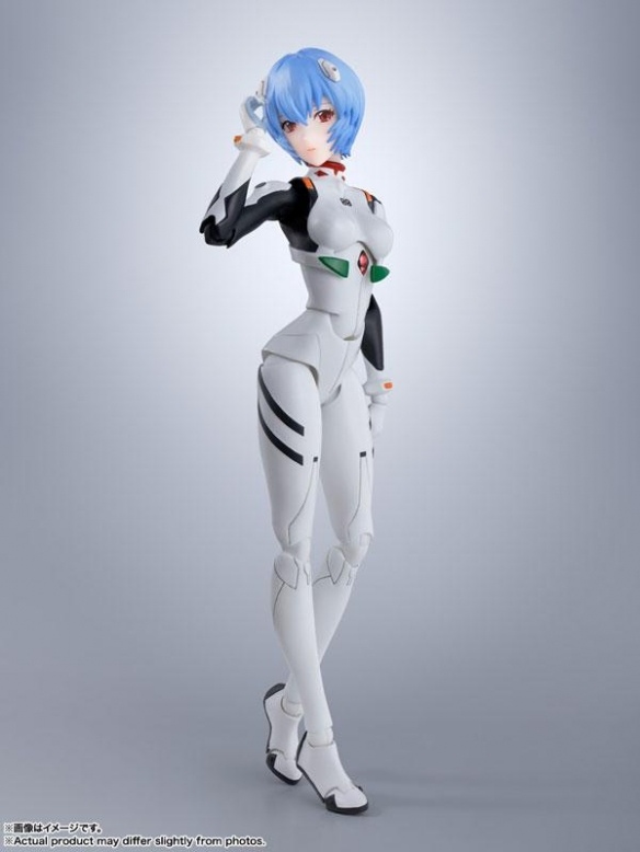 万代推出《新世纪福音战士》S.H.Figuarts绫波零手办(图2)