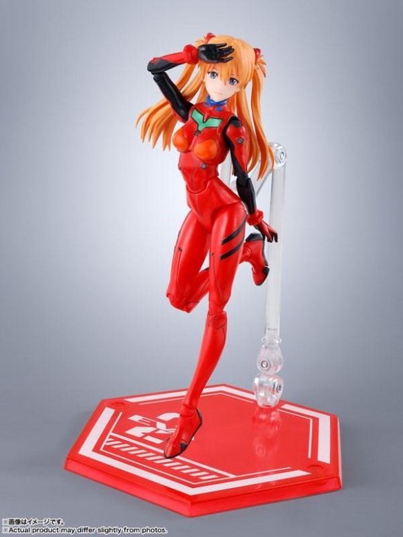万代《新世纪福音战士》S.H.Figuarts式波·明日香手办(图6) 万代《新世纪福音战士》S.H.Figuarts式波·明日香手办(图6)