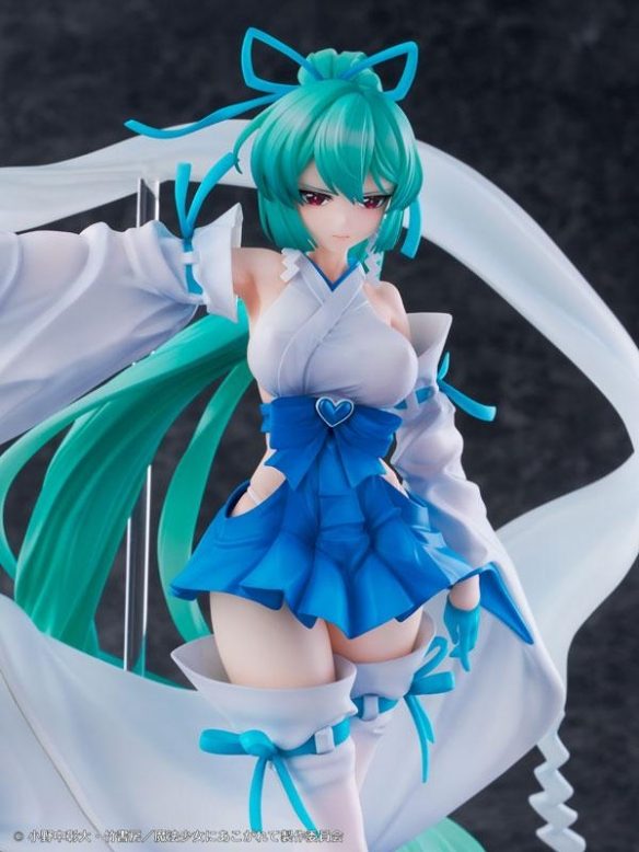 WING《梦想成为魔法少女》玛吉雅碧蓝薄冰巫女模型(图3) WING《梦想成为魔法少女》玛吉雅碧蓝薄冰巫女模型(图3)