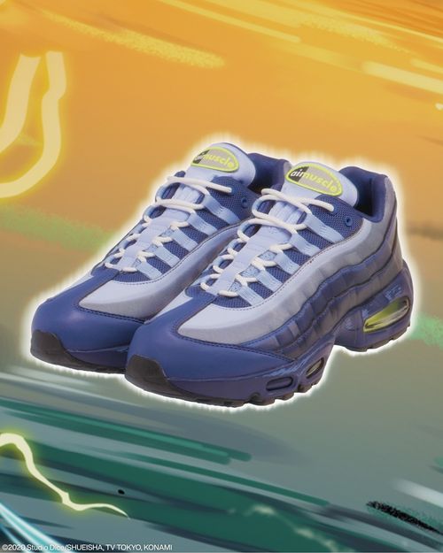 耐克x《游戏王》联名回归:城之内风格 Air Max 95(图1) 耐克x《游戏王》联名回归:城之内风格 Air Max 95(图1)