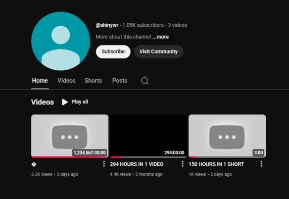 YouTube超长视频引热议：一条视频要看140年？(图1)