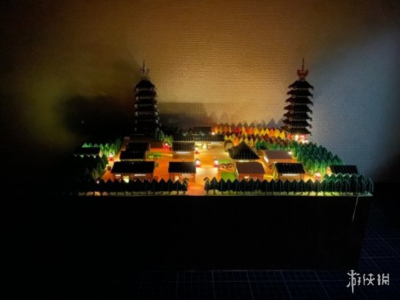 大神手搓《宝可梦》第二世代城都地区微缩立体地图(图9) 大神手搓《宝可梦》第二世代城都地区微缩立体地图(图9)
