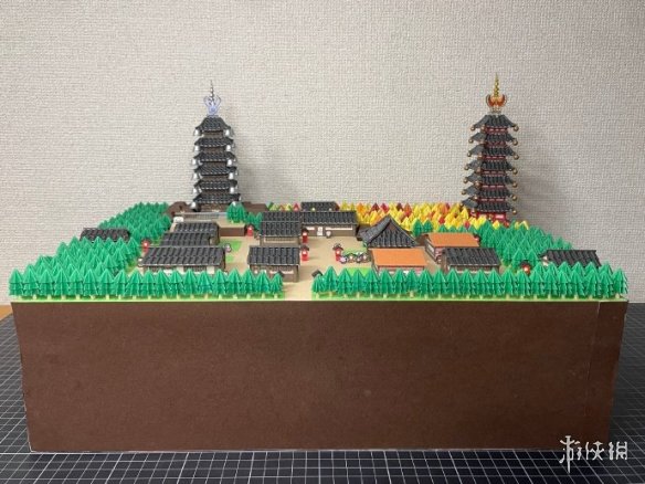 大神手搓《宝可梦》第二世代城都地区微缩立体地图(图8) 大神手搓《宝可梦》第二世代城都地区微缩立体地图(图8)