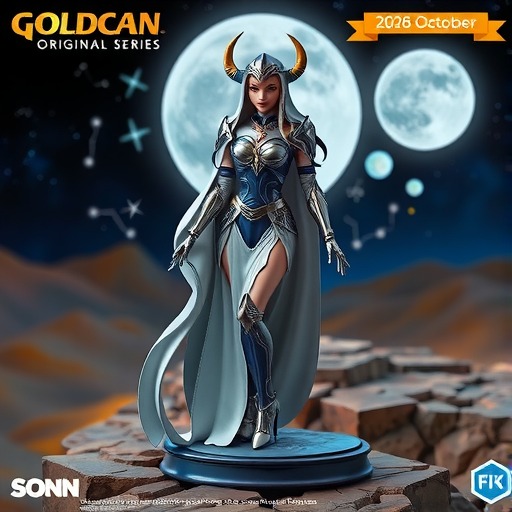 《Goldcan原创系列》月亮女神露娜模型2026年10月发售(图4) 《Goldcan原创系列》月亮女神露娜模型2026年10月发售(图4)