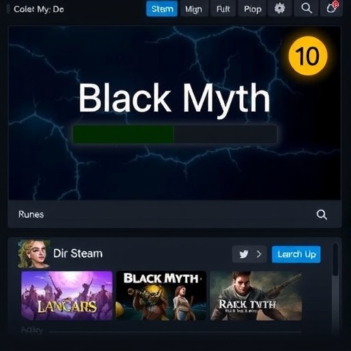 《黑神话》再次杀入Steam国区付费游戏畅销榜TOP10！ - 知音漫境