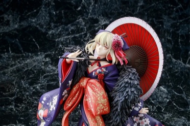 Saber Alter和服Ver.模型手办再贩 预计2026年3月发售 - 知音漫境