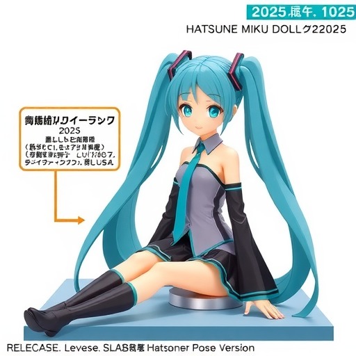 初音未来坐姿玩偶版将在2025年底推出 极具收藏价值 - 知音漫境