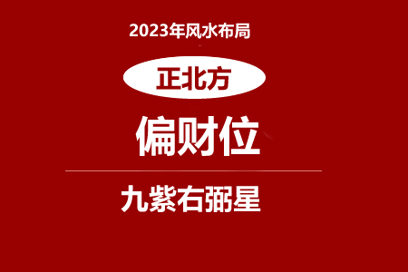 2023年正北方位风水及化解(偏财位催旺方法)(图1)