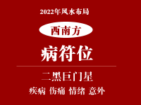 2022年公司(西南方)病符位化解方法 - 和炁风水堂