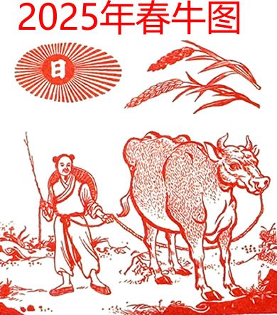 2025年乙巳年地母经春牛图详解(图1)