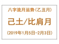 2019年八字乙丑月运势：己土/比肩月 - 和炁风水堂