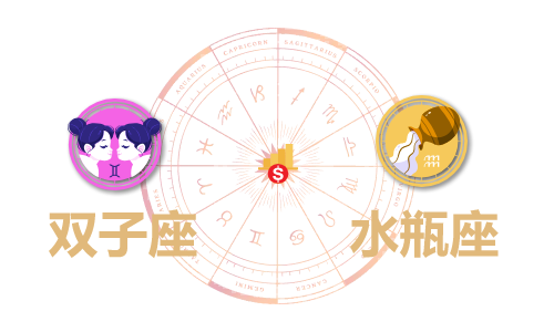 双子座和水瓶座合财吗？双子和双鱼在一起财运如何？(图1)