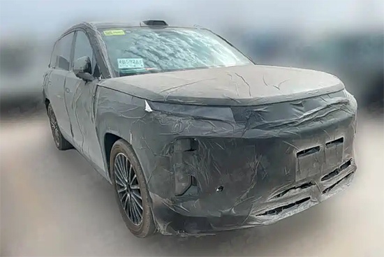 王朝网全新旗舰SUV 比亚迪大唐谍照曝光 王朝网全新旗舰SUV 比亚迪大唐谍照曝光