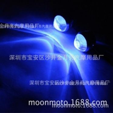 一拖二刹车爆闪牌照灯 大鱼眼LED改装高亮透镜射灯 摩托车后尾灯 一拖二刹车爆闪牌照灯 大鱼眼LED改装高亮透镜射灯 摩托车后尾灯