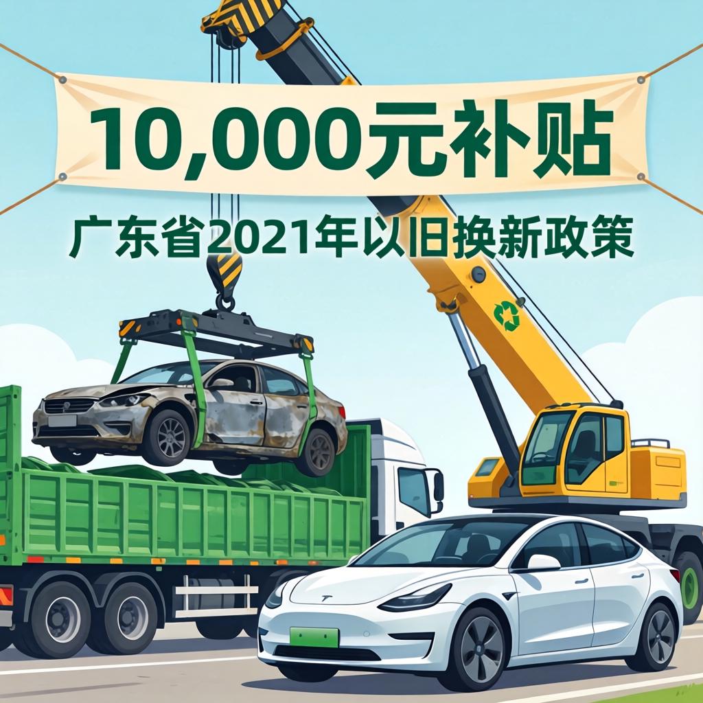 广东2021汽车以旧换新政策:报废旧车购买新能源补贴1万 广东2021汽车以旧换新政策:报废旧车购买新能源补贴1万