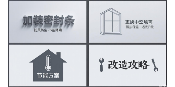 中国品牌门窗网(图1) 老旧门窗品牌改造方案:加装密封条、更换中空玻璃的节能升级攻略