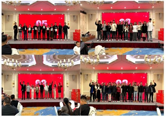 中国品牌门窗网(图5) 鑫华派2024年终晚会圆满落幕:荣耀共鉴,新程启航