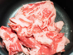 牛肉煮寿喜烧