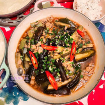 麻婆茄子煲