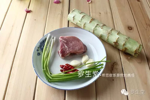青笋肉片家常做法