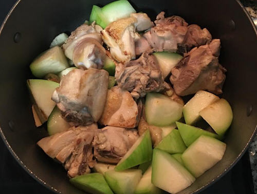 冬瓜蛤蜊鸡汤