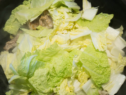 大白菜烧五花肉 大白菜烧五花肉
