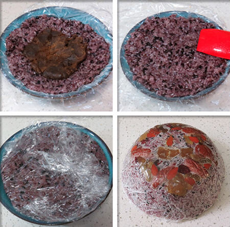 黑米八宝饭 黑米八宝饭