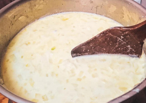 英式洋葱土豆鱼汤