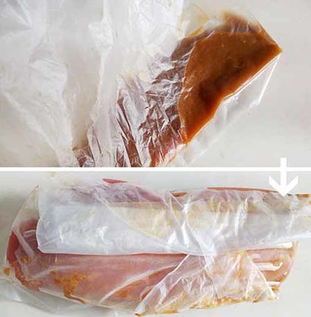 味噌猪腱子肉+热压馒头堡一菜二吃