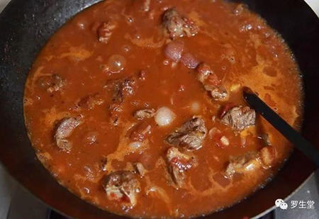 家常红烩牛肉
