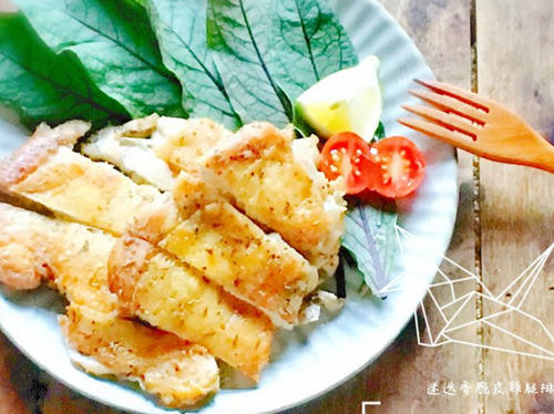 迷迭香脆皮鸡腿排