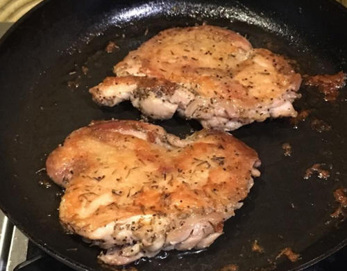 迷迭香脆皮鸡腿排